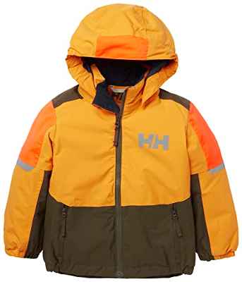 Helly Hansen Swift Stretch Jacket, Chaqueta De Pluma Para Acampada Y Marcha Niño Unisex Youth, Verde (Green), 6