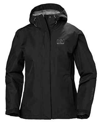 Helly Hansen W Seven J Chaqueta, Mujer, Negro, S