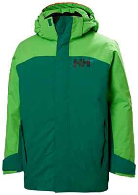 Helly Hansen W Verglas Warm Legging, Chaqueta De Pluma Para Acampada Y Marcha Niño Unisex Youth, Verde (Green), 16