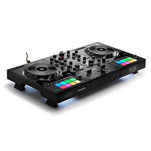 Hercules DJControl Inpulse 500 - Controladora de DJ USB de 2 decks para Serato DJ Lite y DJUCED