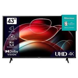 Hisense 43A6K UHD 4K a 227.80 € con cupón