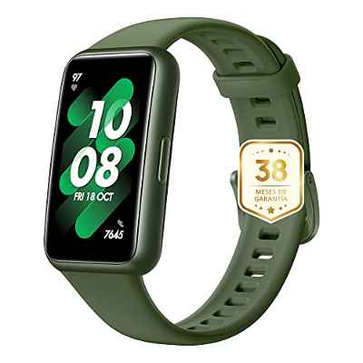 HUAWEI Band 7 Smartwatch,Pulsera de Actividad,Monitorización de Salud y Fitness,Pantalla Ultrafina sin Marcos,Duración de la batería de 2 semanas,96 Modos de Entrenamiento,Rosa+38 Meses de garantía