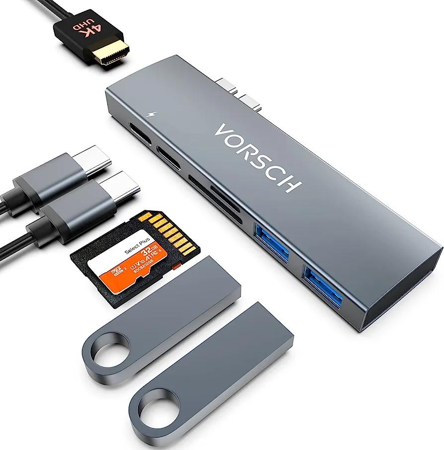 Hub USB C 7 en 2 Adaptador MacBook