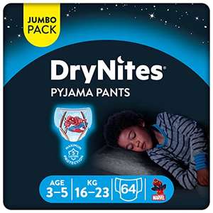Huggies DryNites 4 paquetes