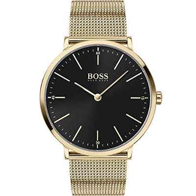 Hugo Boss Reloj Analógico para Hombre de Cuarzo con Correa en Acero Inoxidable 1513735