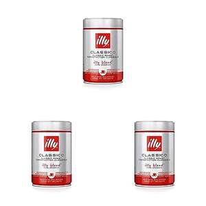 illy Café molido Classico 100% arábico, 250 g (Paquete de 3)