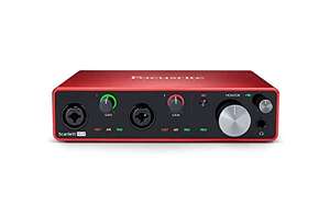 Interfaz de audio USB Scarlett 4i4 de 3.ª gen. de Focusrite