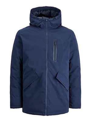 Jack & Jones Jcojordan Cbo-Parka Chaqueta, Azul Marino, XL para Hombre