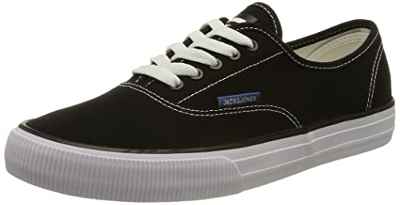 JACK&JONES JFWCURTIS Canvas PB LN, Zapatilla Hombre, Antracita, 41 EU