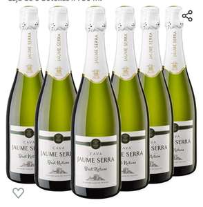Jaume Serra - Cava Brut Nature Cabernet sauvignon - Caja de 6 Botellas x 750 ml