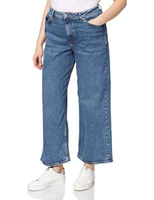 JJXX Jxtokyo Wide HW Cc6002 Noos Jeans, Medio De Mezclilla Azul, 30W x 30L para Mujer