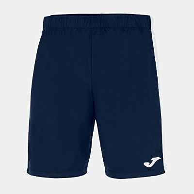Joma Academy III Pantalon equipaciones, Niños, Marino-Blanco, 6XS-5XS