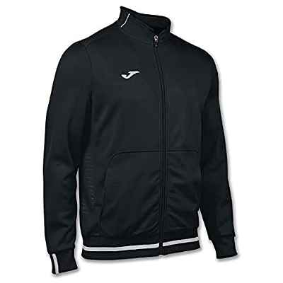 Joma Campus II Chaqueta, Hombres, Negro-100, 6XS