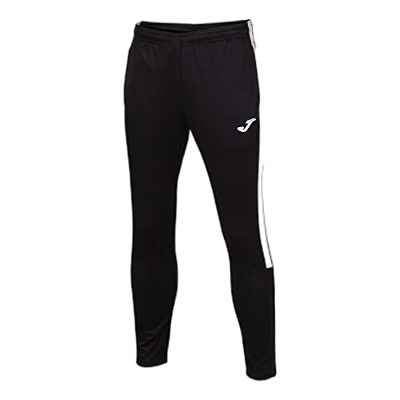 Joma Eco Championship Pantalón deportivo, Hombre, Negro/Blanco, XL