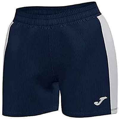 Joma Maxi Pantalon equipaciones, Niñas, Marino-Blanco, XS