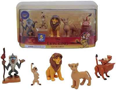 Juego de 5 figuras el Rey León