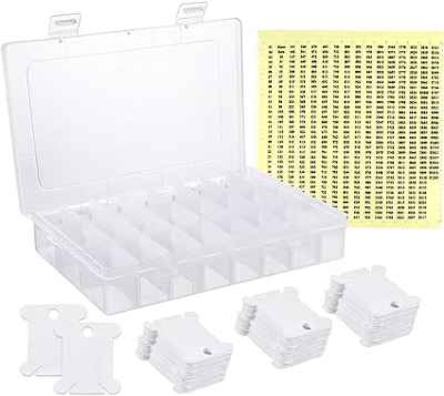 Juego de bobinas de hilo para bordar Caydo