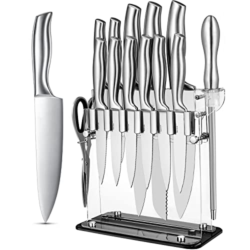 Juego de cuchillos de cocina de acero inoxidable