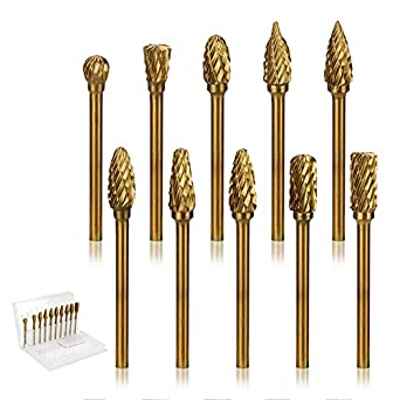 Juego de fresas de carburo para Dremel