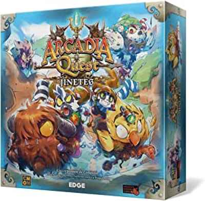  Juego de mesa Arcadia Quest Expansión Jinetes