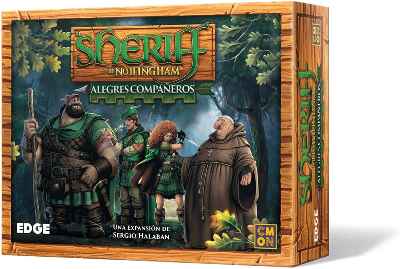   Juego de mesa Sheriff De Nottingham Expansión Alegres Compañeros