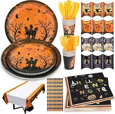 Juego de vajilla Yumcute para Halloween 