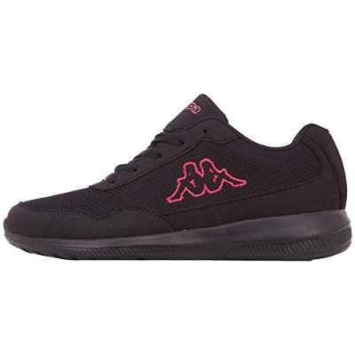 Kappa Follow OC Unisex, Zapatillas Adulto, Negro (Negro (Black/Pink 1122), 41 EU
