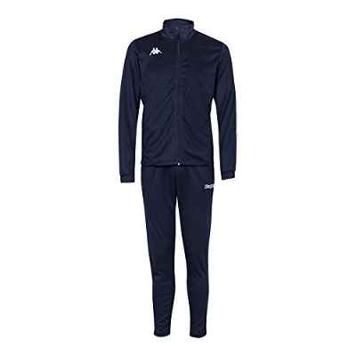 Kappa SALCITO TKS Chándal, Hombre, Azul Marino/Blanco, 3XL
