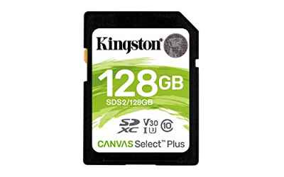 Kingston Canvas Select Plus SD - SDS2/128GB Class 10 UHS-I
