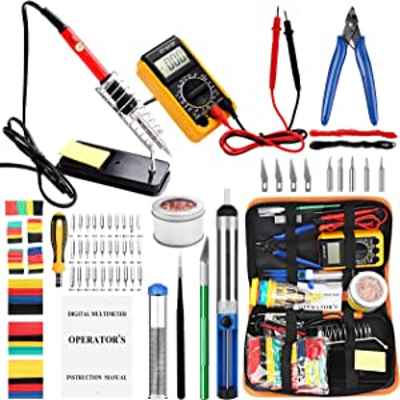 Kit de soldadura con todos los accesorios