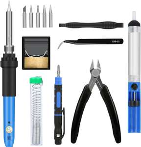 Kit soldador estaño 60W solo 9.4€