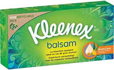 Kleenex pañuelos caja Balsam