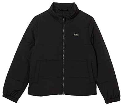 Lacoste Bj9736 Parkas & Blousons, Negro, 4 años Unisex niños