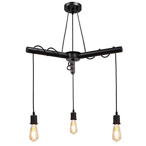 Lámpara colgante retro E27