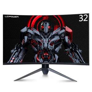 LC-Power 31.5'' Curvo Monitor QHD 2560X1440 165Hz 1ms VA, AMD FreeSync Premium y HDR