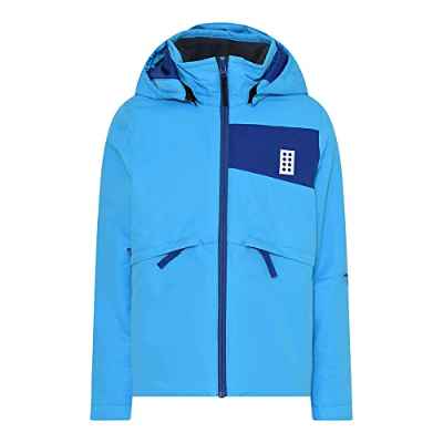 LEGO Wear Jungen Skijacke Winterjacke 5.000 Wassersäule atmungsaktiv LWJested 717 Chaqueta para Lluvia, 527, 211 Unisex Adulto