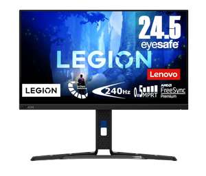 Lenovo Legion Y25-30 - Monitor Gaming 24.5'' (Fast IPS, 240Hz, 0.5 MPRT, HDMI+DP, FreeSync Premium, HDR400, Altavoces)