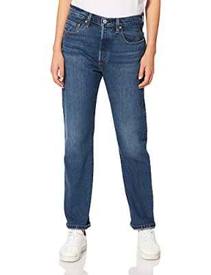 Levi's 501 Crop Salsa OUTLASTD Vaqueros, Charleston Outlasted, 33W / 28L para Mujer