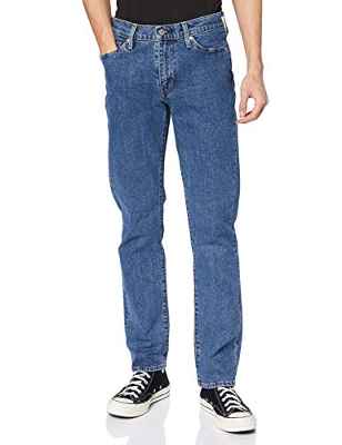 Levi's 514 Straight Jeans Vaqueros, Stonewash Stretch T2, 38W / 30L para Hombre