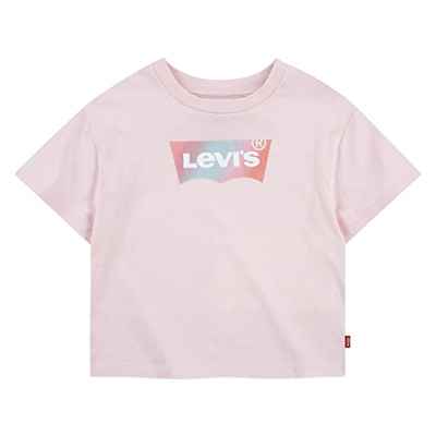 Levi'S Kids Lvg Ss Oversized Graphic Tee Roseate Spoonbill Niñas 6 Años