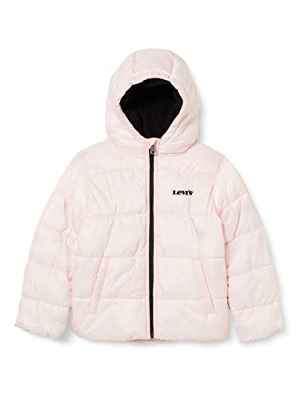 Levi'S Kids Lvg Solid Boxy Fit Puffer Rubor Novia Niñas 6 Años