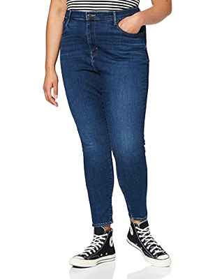 Levi's Plus Size Mile High Super Skinny Vaqueros Tallas Grandes Mujer Rome In Case (Azul) 24 Short