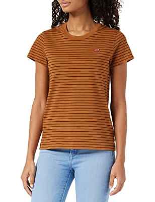 Levi's tee Camiseta, Yellows/Oranges, XL para Mujer