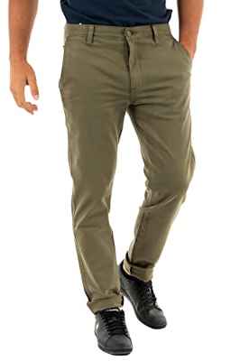 Levi's XX Chino Sandard II Pantalones Hombre Bunker Olive Shady Gd B (Verde) 38W / 34L