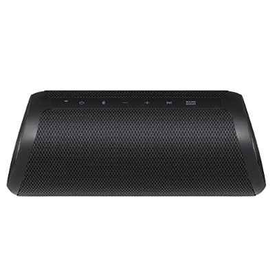 LG XBOOM Go XG7QBK - Altavoz Inalámbrico, Bluetooth, 40W, Sonido Sound Boost, Resistente al Agua IP67, Autonomía 24h, Color de Luces LED Variable, Amplia Conectividad, Color Antracita