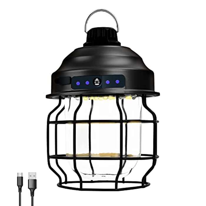 Linterna de camping LED 3600mAh