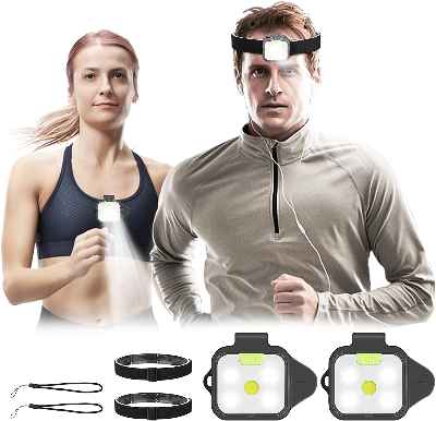 Linterna LED frontal Brgood recargable