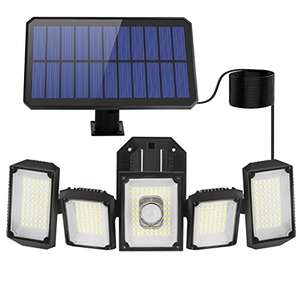 Luz LED Solar con Sensor
