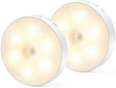 Luz Nocturna con Sensor de Movimiento (2 Pack)4000k