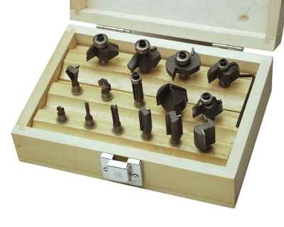 Mannesmann - M54515-15 pieza Juego de fresadoras con eje de 6 mm